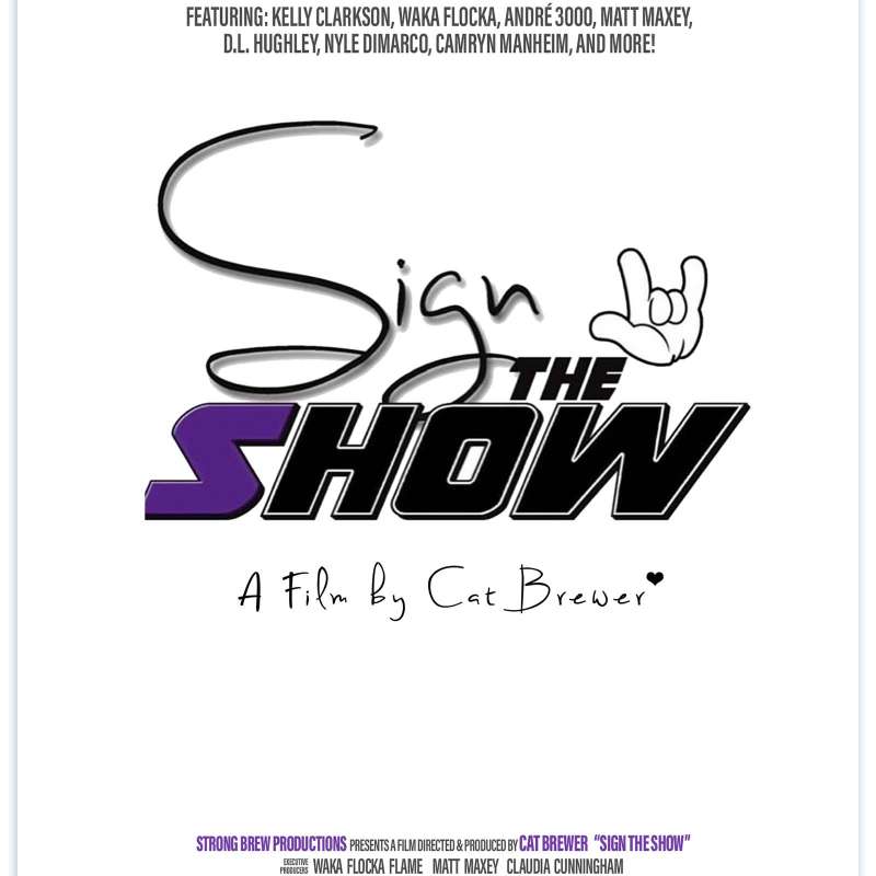 S1E15 - "Sign The Show"- Director Cat Brewer and Executive Producer Matt Maxey- 2022 Harlem Film Festival Official Selection episode artwork
