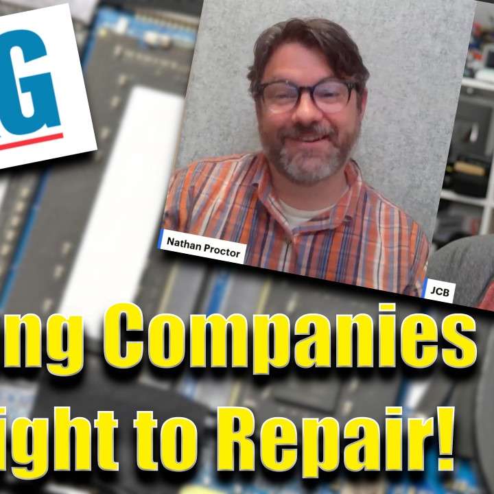 Interview: #RightToRepair is only the 1st step! Grading companies on repair with Nathan Proctor of PIRG!