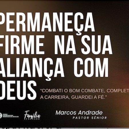 PERMANEÇA FIRME NA SUA ALIANÇA COM DEUS episode artwork