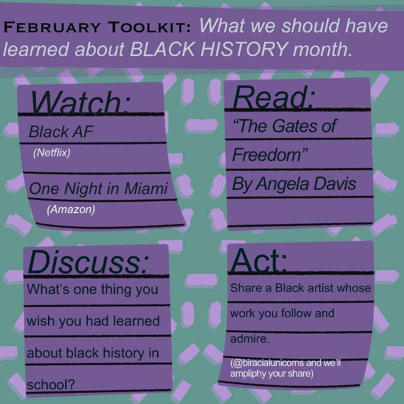 Biracial Unicorns Toolkit: What We Should Have Learned About Black History Month thumbnail
