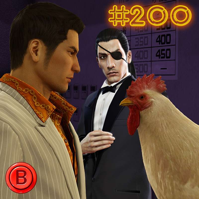 Press B 200: Kiryu-chan! Yakuza 0 episode artwork