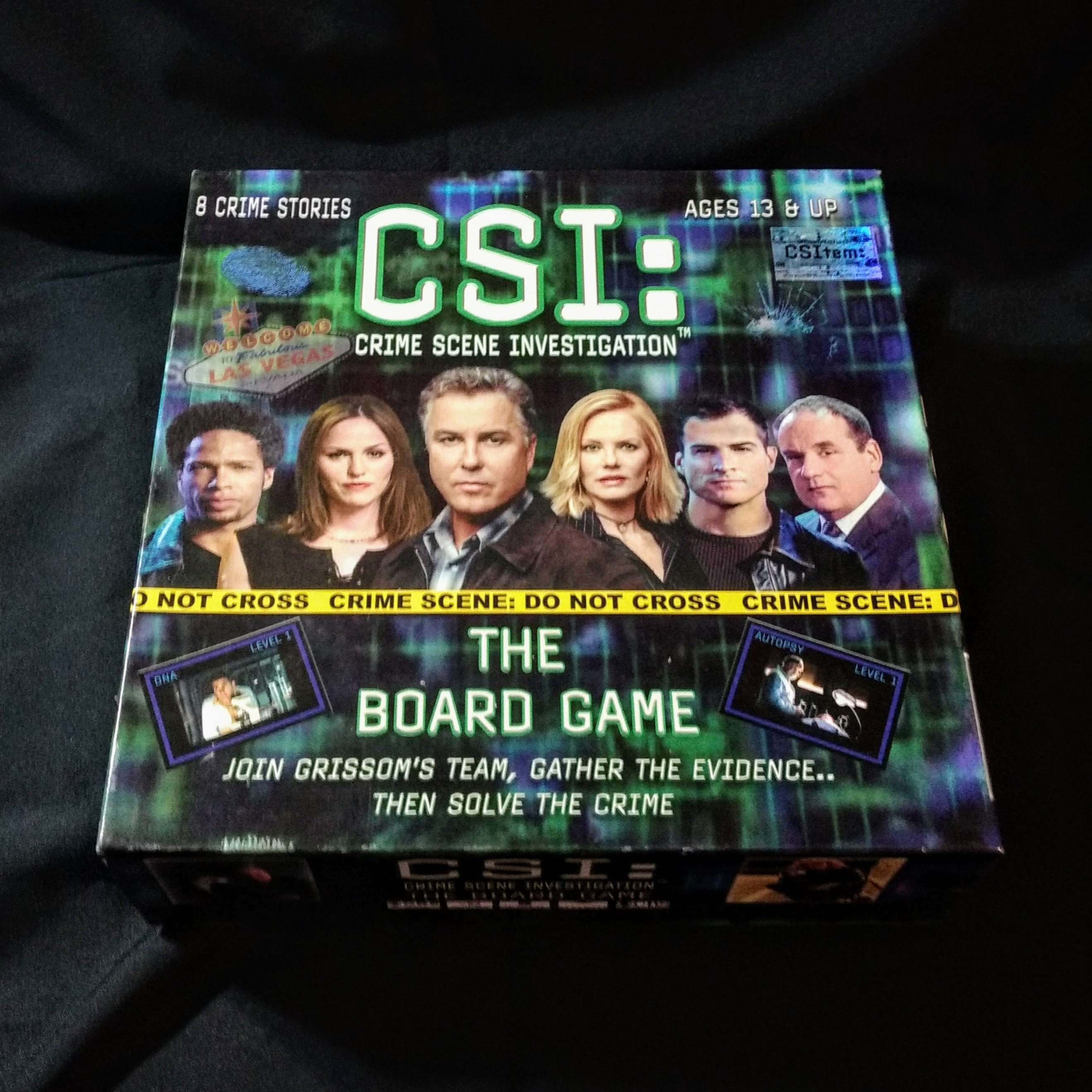 Cardboard Curse Episode 2: CSI The Board Game