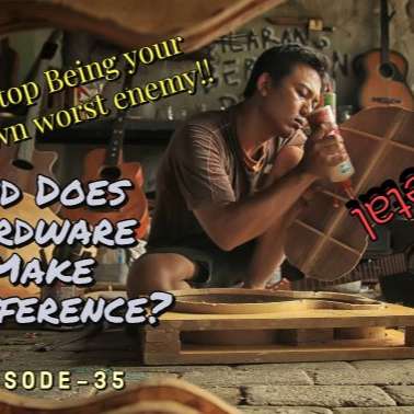 S1E35 - Free yourself from yourself and does hardware make a difference in guitar tone? PRS explains