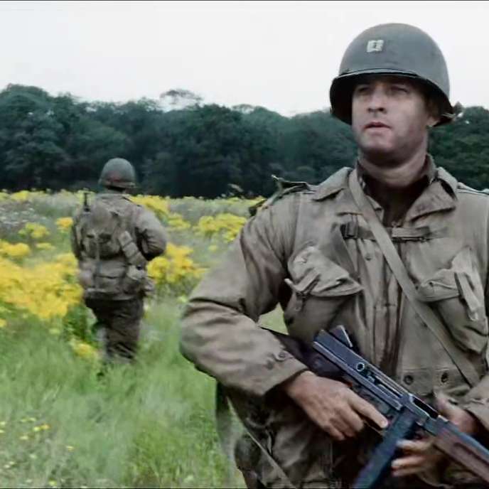 S8E105 - Saving Private Ryan Minute – 105 - In a Deathtrap in a Funnel of a Box - MovieRob Minute Season 08 episode artwork