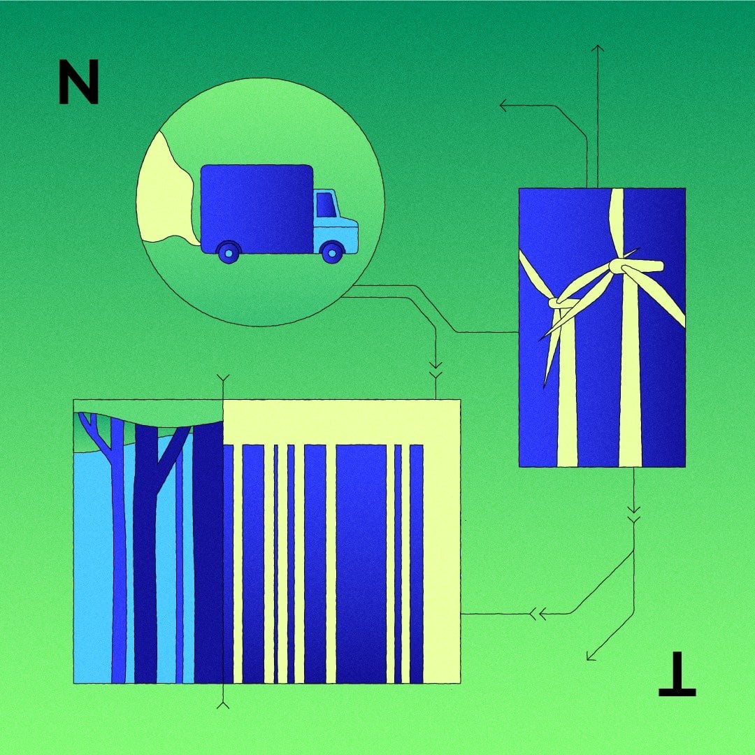 Decarbonizing our production episode artwork