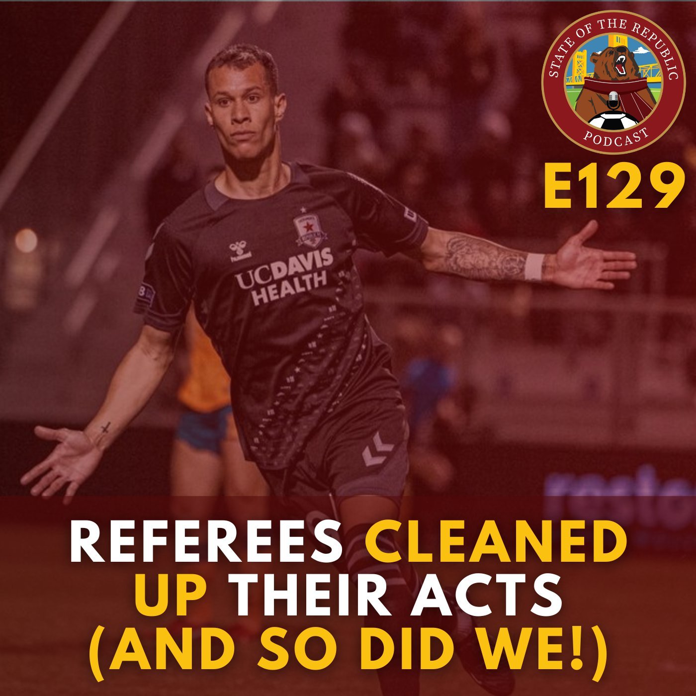 S1E129 - Referees Cleaned Up Their Acts (And So Did We!)