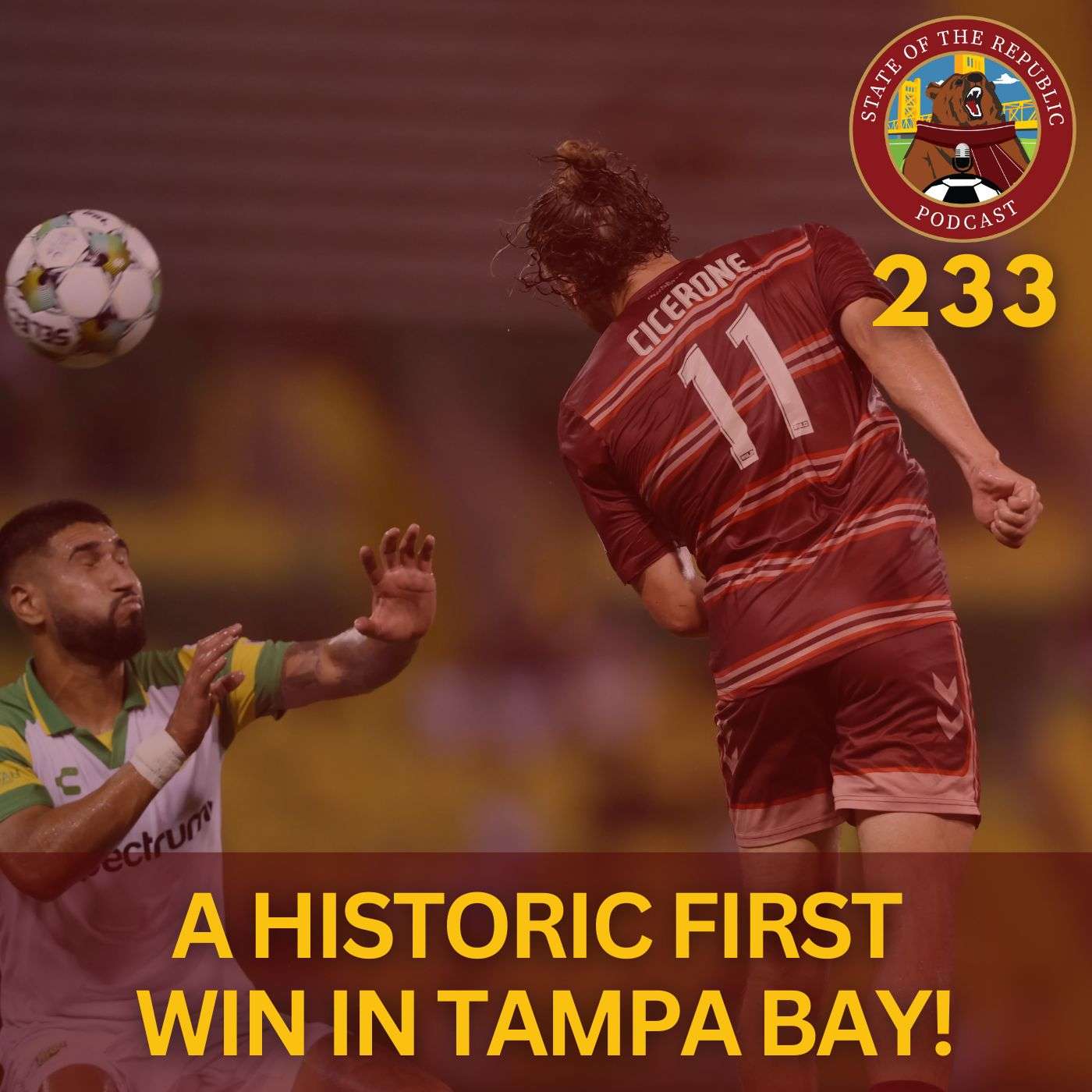 S1E233 - A Historic First Win in Tampa Bay!