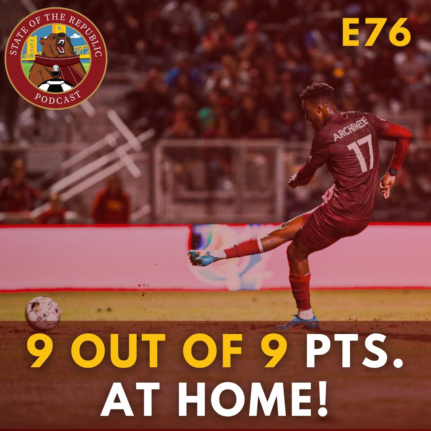 S1E76 - 9 OUT OF 9 Pts. At Home!!