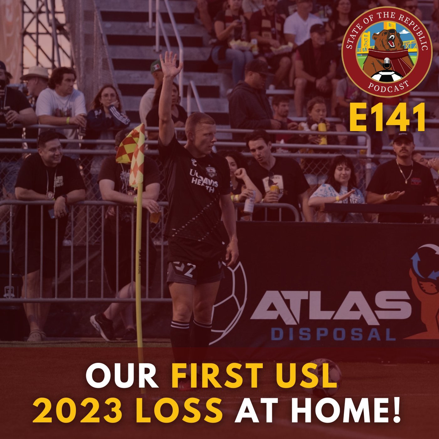 S1E141 - Our First 2023 USL Loss at Home!