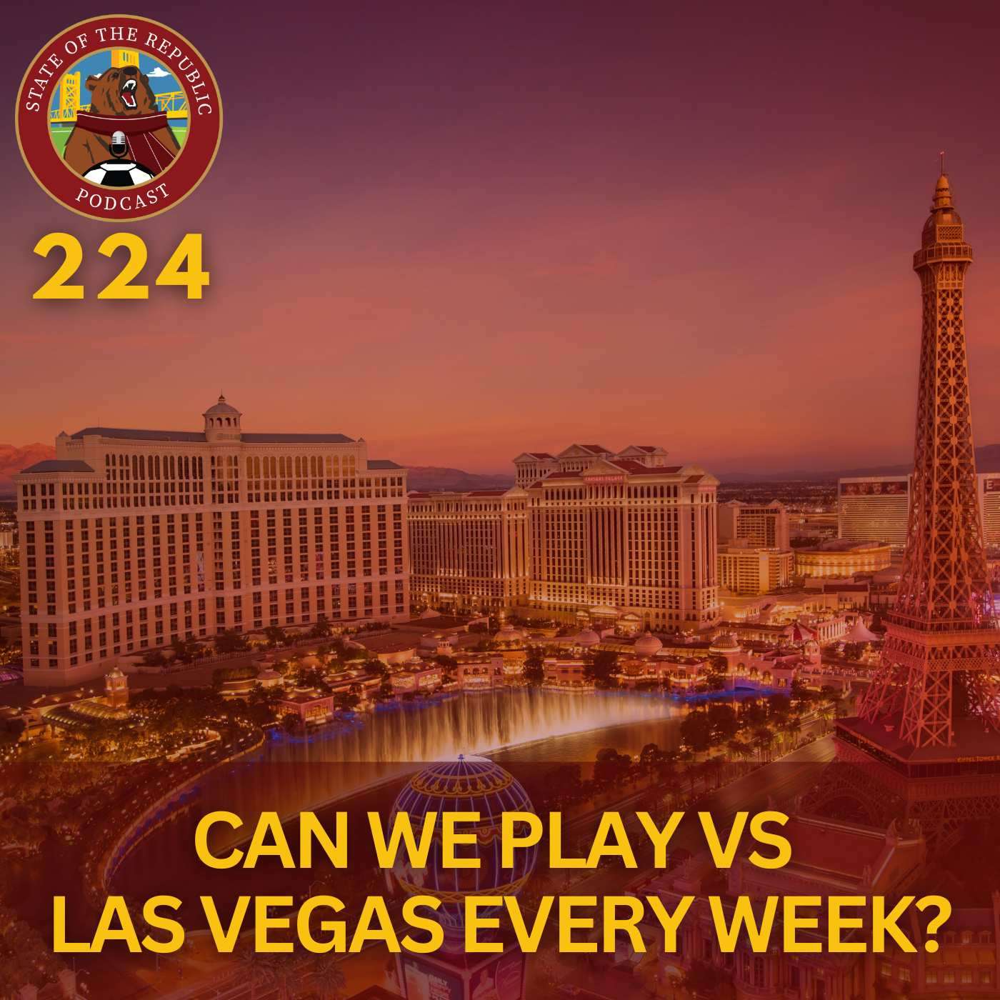 S1E224 - Can We Play vs Las Vegas Every Week?