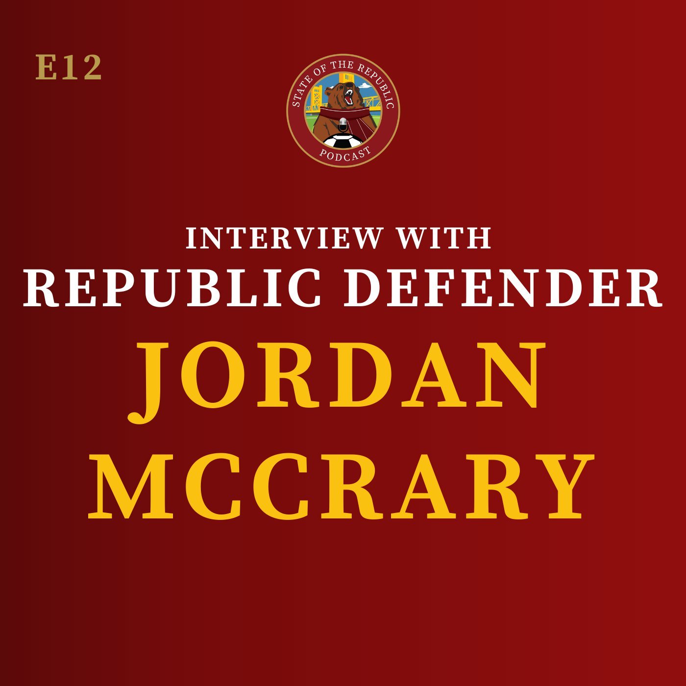 S1E12 - Interview with Republic Defender, Jordan McCrary!
