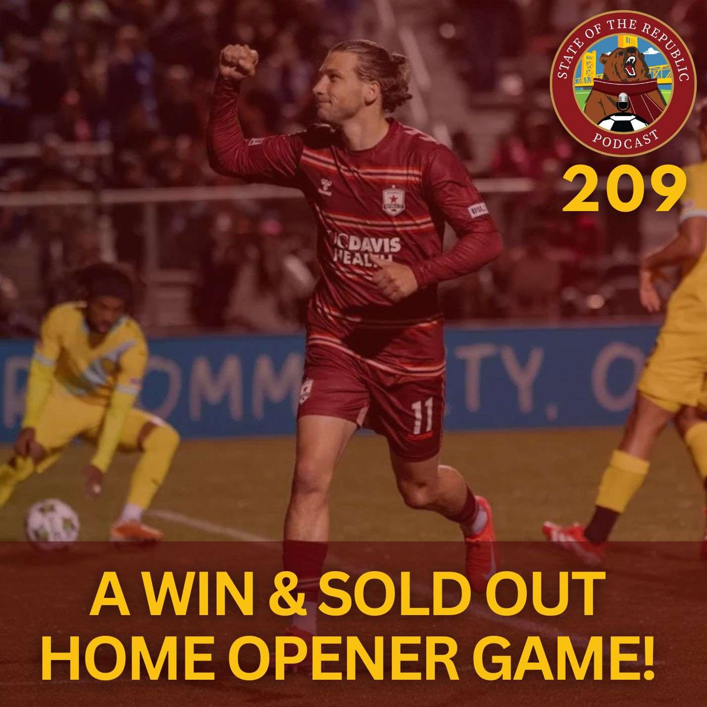 S1E209 - A Win & Sold Out Home Opener Game!