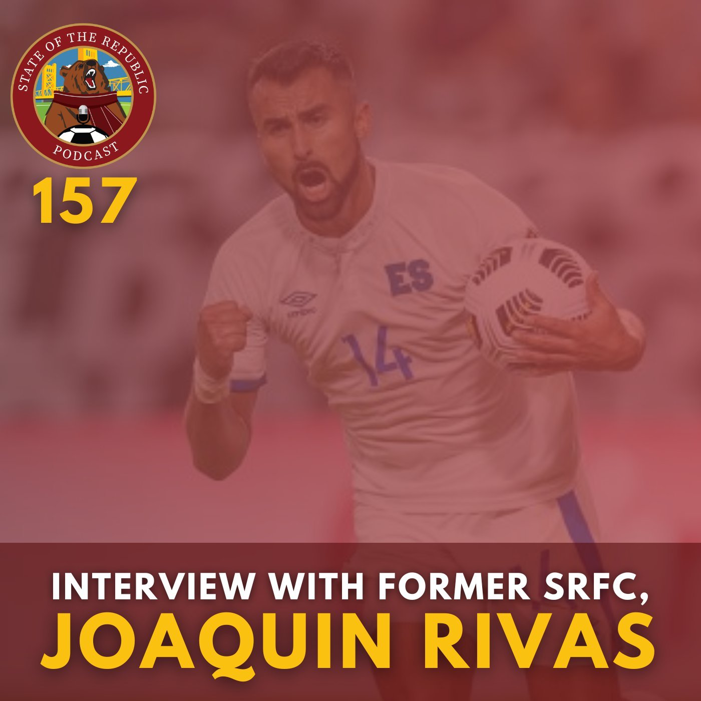 S1E157 - Interview with Former SRFC Forward, now with Miami FC, Joaquin Rivas!