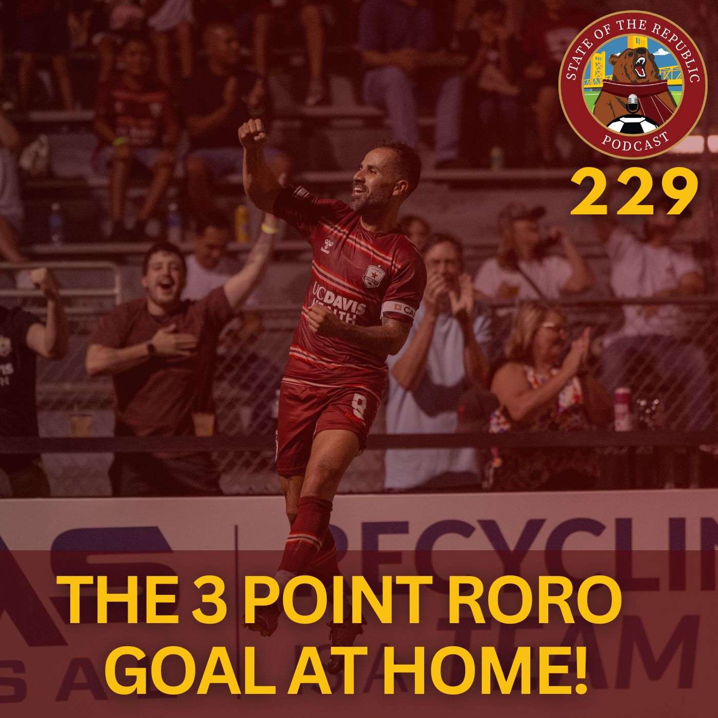 S1E229 - The 3 Point RoRo Goal at Home!!