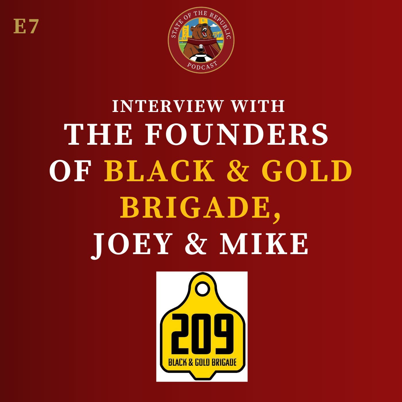 S1E7 - Interview With the Founders of Black & Gold Brigade, Academica SC's Supporters Group
