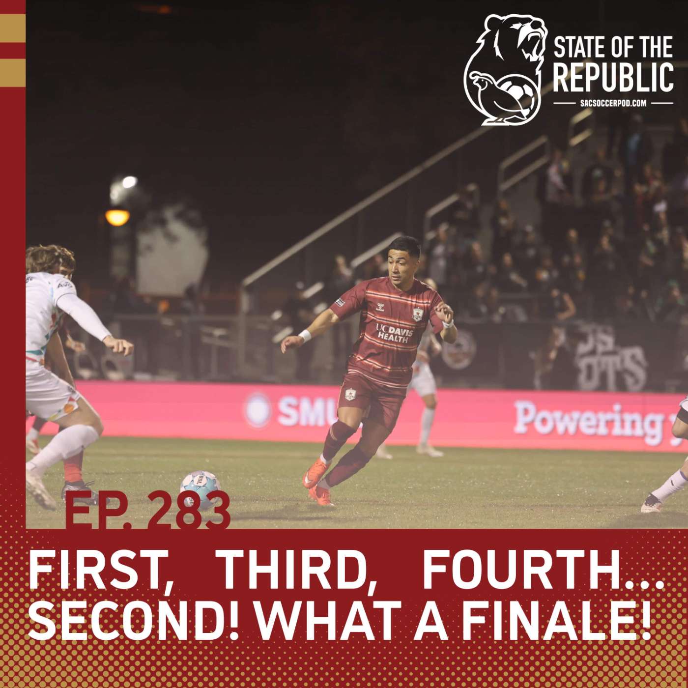 S1E283 - First, Third, Fourth… SECOND in 2026 USL West! What a Finale!