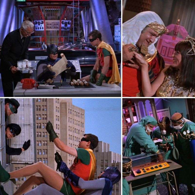 Episode 85: Batman 1966 - The Spell Of Tut / Tut's Case Is Shut and Tenet (2020)