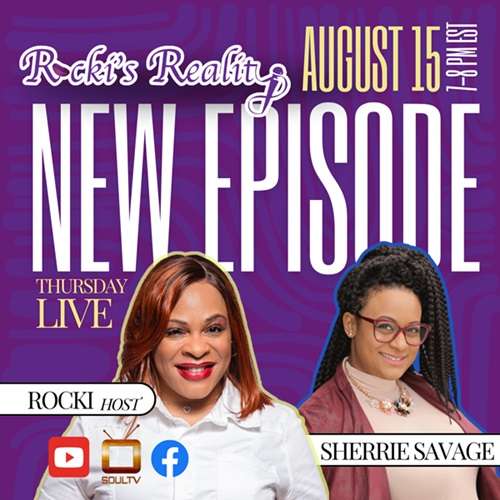 Sherrie Savage of The Coloring Museum episode artwork
