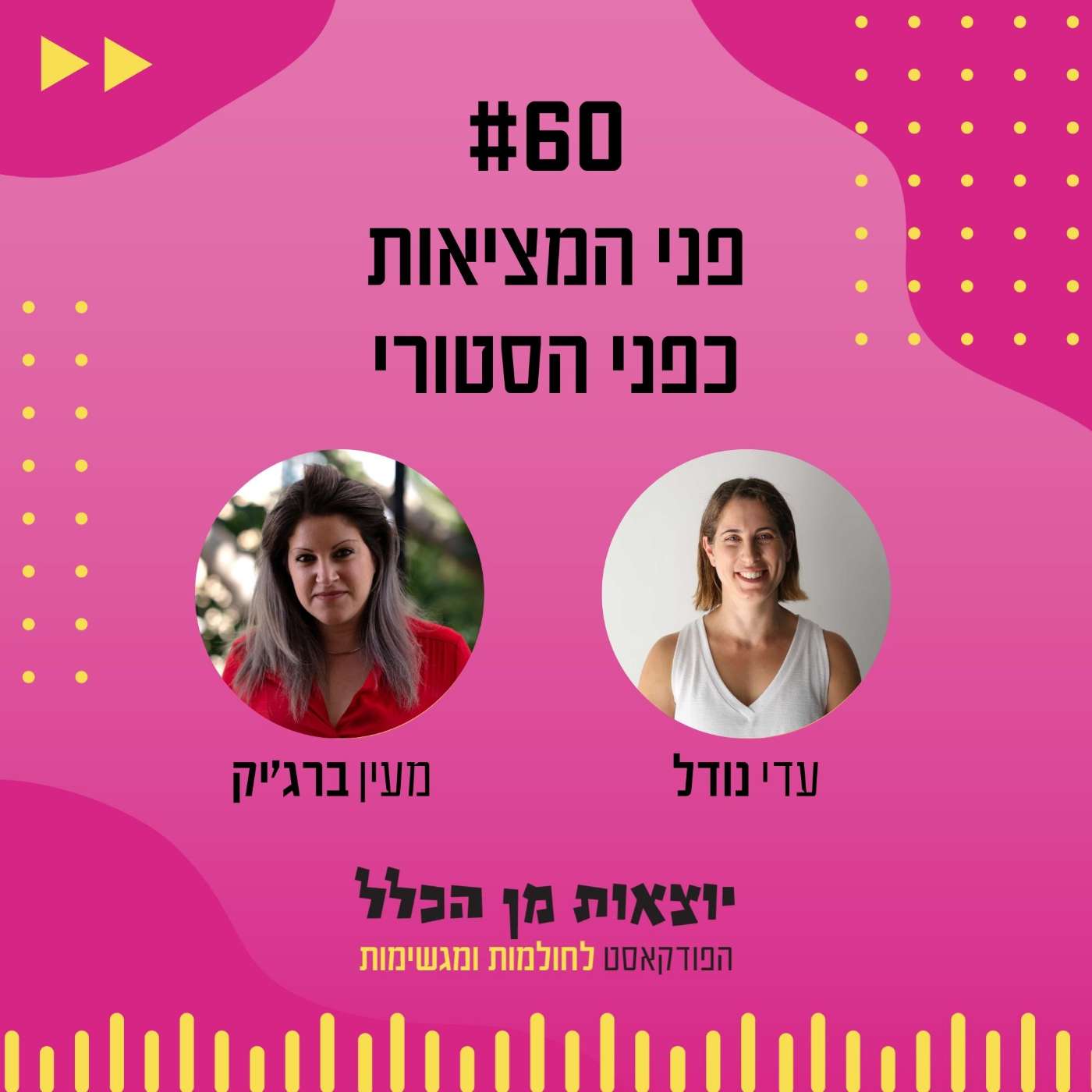 #60 – פני המציאות כפני הסטורי - מעין ברג'יק #60 – פני המציאות כפני הסטורי - מעין ברג'יק