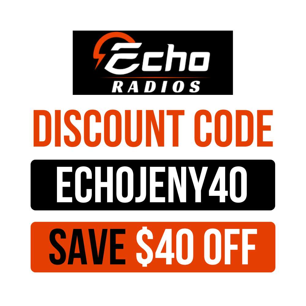 Echo Radios Discount Code ECHOJENY40 - Extra $40 OFF Echo Radios PTT Walkie-Talkie episode artwork